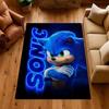 Sonic Hedgehog Carpet Floor Mat Shaggy Rug 8X10 Rug Kids Room Rug Kitchen Floor Mat Fast Drying