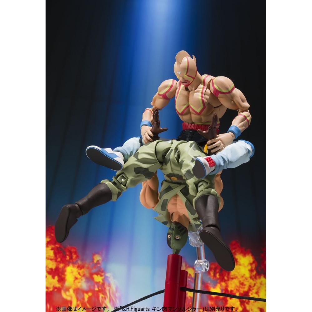 SHFiguarts Kinnikuman Super Phoenix pohyblivá figurka z lakovaného ABS a PVC o velikosti cca 150 mm