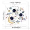 Removable Cartoon Space Astronaut Wall Stickers For Kids Room Nursery Wall Decor