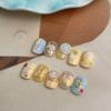 PVC Nail Decals Self Adhesive Nail Decoration Kawaii DIY Nail Stickers  Home Nail Art