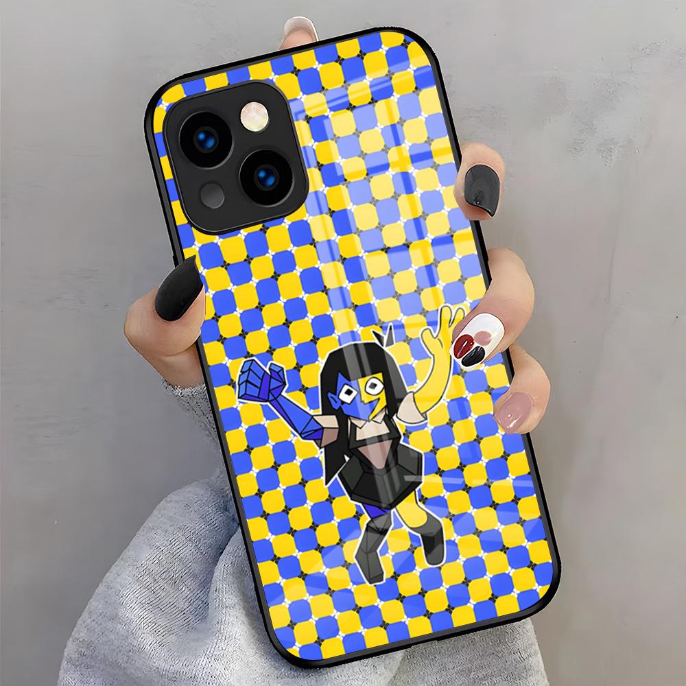 

GAME E-ENA Dream BBQ Phone Case For IPhone 17 Pro Max 16 15 14 Pro Max 13 11 X Xs Xr 8 7Plus Glass Cover iPhone 16