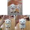 Plush Alpaca Keychain Cute Animal Toy For Kids And Adults