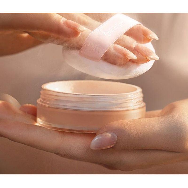 MEIKING - Feuchtigkeitsspendendes loses Puder mit Rose - 2 Farben