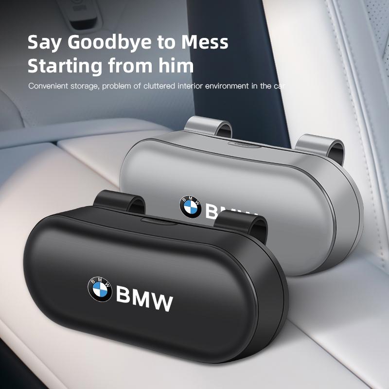 BMW Car Glasses Box Car Sunglasses Holder Sun Visor Storage Case For E60 E70 Performance X6 F30 F40 M F10 E90 E46 F20 E93 X3 G11