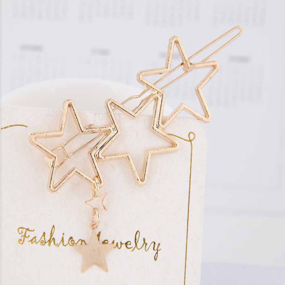 Women's Star Shape Hairpin with Pendant