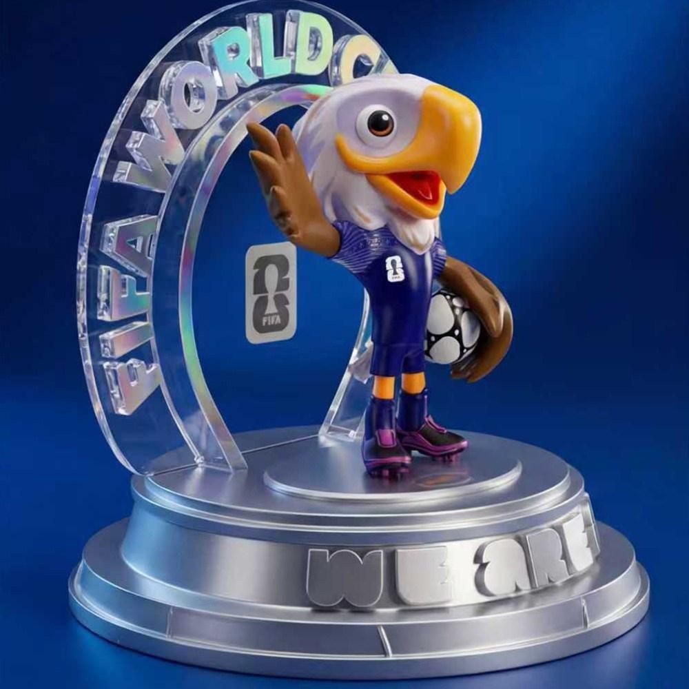 2026 World Cup Mascot FIFA Official License 15cm Maple Freedom Clutch Fan Souvenir Figure Gift Desk Decor PP15 - Miniature/Model