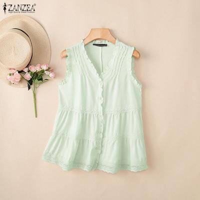 Women Summer Casual V-Neck Sleeveless Tank Tops