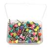 100pcs Dental Prophy Brushes Polishing Polisher Rubber Cup Disposable Latch Type Colorful Buff Nylon Bristles Brush