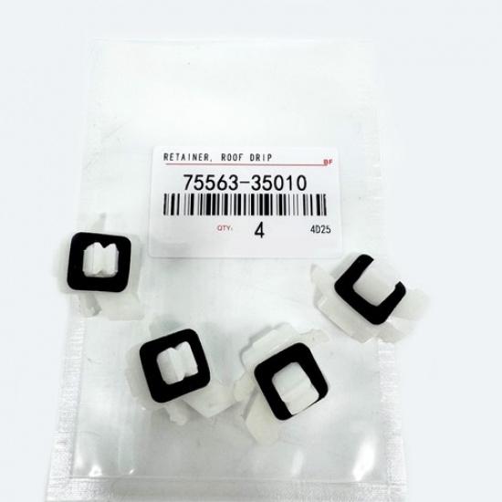 OEM 07-14 Upper Windshield Reveal Molding Clips x4 FOR Toyota FJ Cruiser