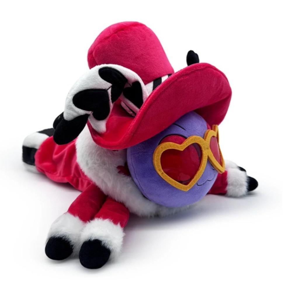 New Popular Item Hazbin Hotel Plush Toy Set - Velvette Vox Valentino The 3VVs Stuffed Dolls Cute Anime Figure Pillow Soft Plushie Gift for Fans & Kids