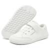 HOBIBEAR Kids Wide Toe Barefoot Shoes Boys Girls  Minimalist Sneakers Lightweight Hook Loop Mesh Artificial Leather Shoes