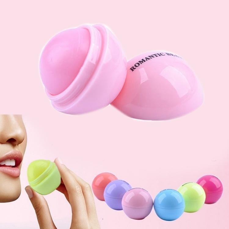 Color Ball Lip Balm Natural Plant Moisturizing Lip Balm Ball Creative
