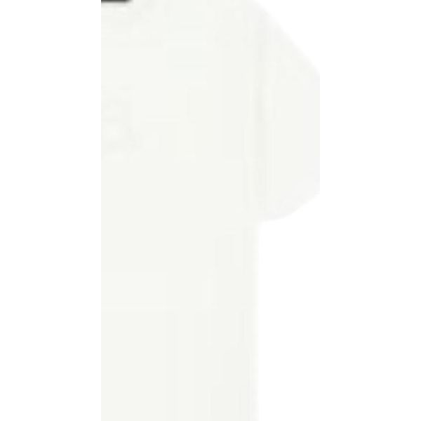 WE11DONE Solid Color Round Neck Short Sleeve T-Shirt Unisex Tops White WD-TT2-24-780-U-IV