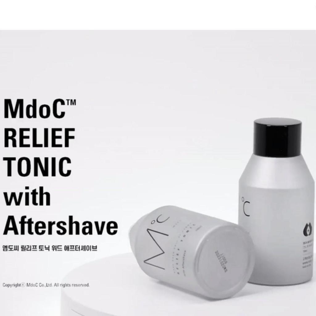 [M-DOC] Relief Tonic with Aftershave (150ml), Korea best mens cosmetics