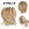 MISS WIG Synthetic Short Wavy Ponytail Extensions Deformation Claw Ponytail Style For Women Daily Party Wear