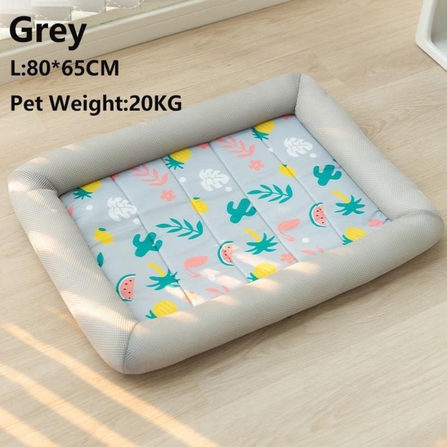 Summer Cool Pet Mat Čtvercová podložka Chovatelská stanice pro psy Kočky Vysoce kvalitní Cool Silk Postel pro domácí mazlíčky Pohovka pro domácí mazlíčky Potřeby pro domácí mazlíčky