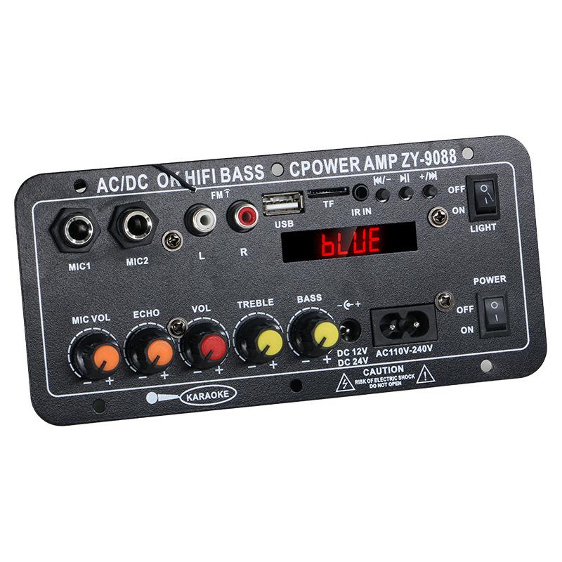 Bluetooth Display Subwoofer Amplifier Board for Home, KTV, Outdoor, and Car Audio