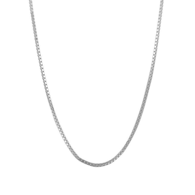 Adjustable Choker Necklace Sterling Chain Womens Minimalist Jewelry