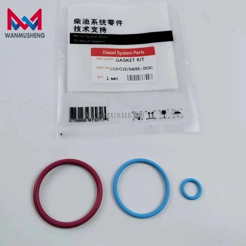 6er Set/Los Brandneu Gummidichtring Reparaturset Für Kraftstoffeinspritzdüse C13/C15/3406E Dieselmotor Teil Hergestellt in China