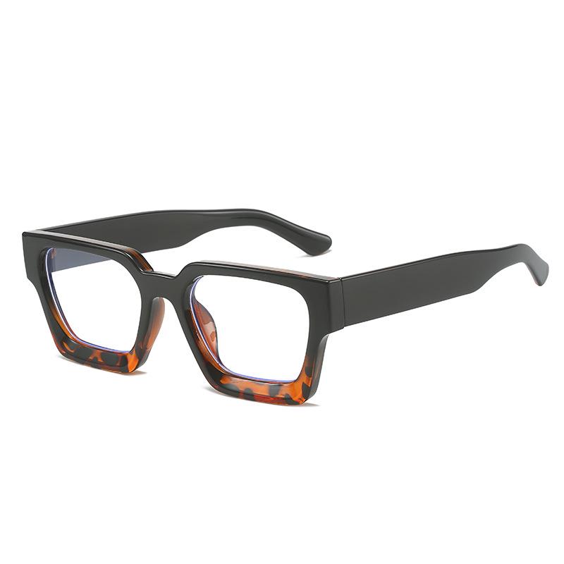 2022 Stylish Square Frame Glasses: European & American Fashion, Versatile and Simple Design