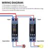 KWS-303 40A Tuya WIFI Smart Switch Circuit Breaker LED Energy Meter KWh Power Metering Timer Relay Remote Control Smart Life APP