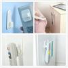 4 bucăți/set cârlige din plastic set de cârlige lipicioase pentru aer condiționat TV cheie cu telecomandă practică de depozitare pe perete Suport puternic pentru cuier