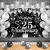 25th 50th 60th  Birthday Balloon Men Women Birthday Party Decorations Happy Birthday Banner  Theme Party Supplies