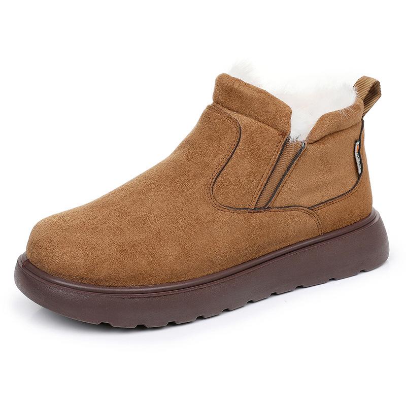 Women's Winter Snow Boots Faux Fur Lined Slip-Resistant Comfortable Casual Shoes with Arch Support Lightweight Warm Outdoor Walking Shoes for Women