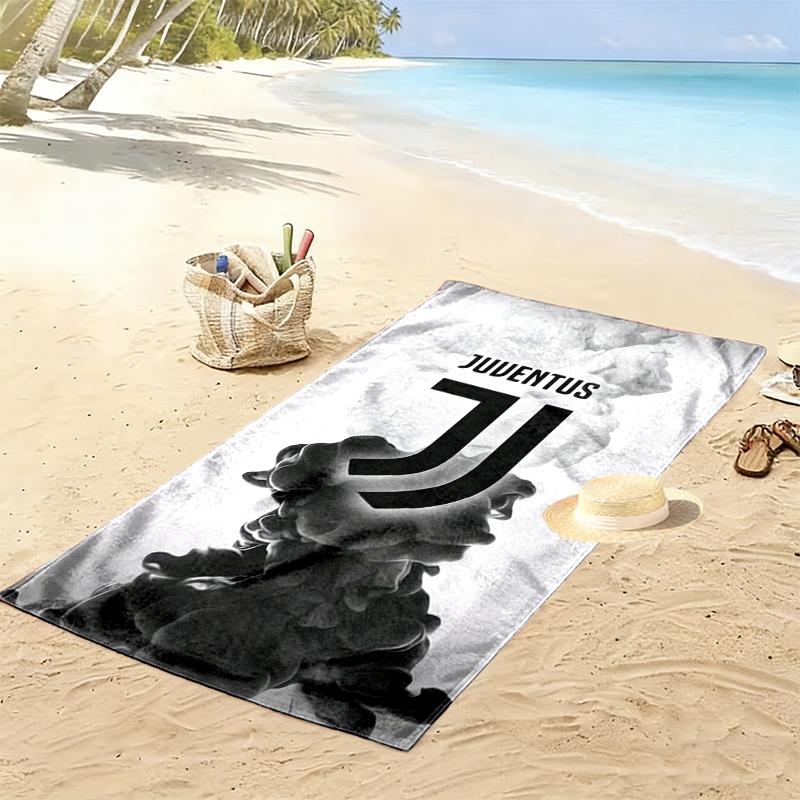 1pz Asciugamano da Spiaggia del Juventus Football Club Regalo di Compleanno Ideale per la Famiglia, un Asciugamano da Spiaggia Vivace Adatto per Attività all'Aperto
