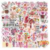 50 Feminist Uterus Floral Graffiti Stickers Decorate Suitcase Pen Guitar Notebook Waterproof Explosive