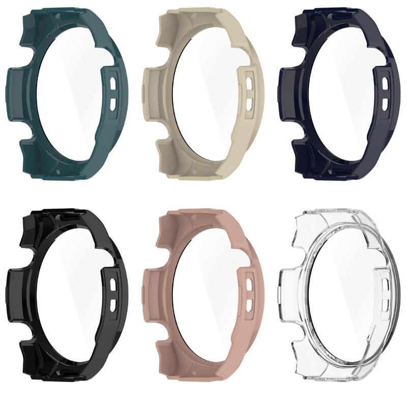 Screen Protectors Case for Watch Waterproof Full Coverage PC Bumper Protective Cover Antiscratch