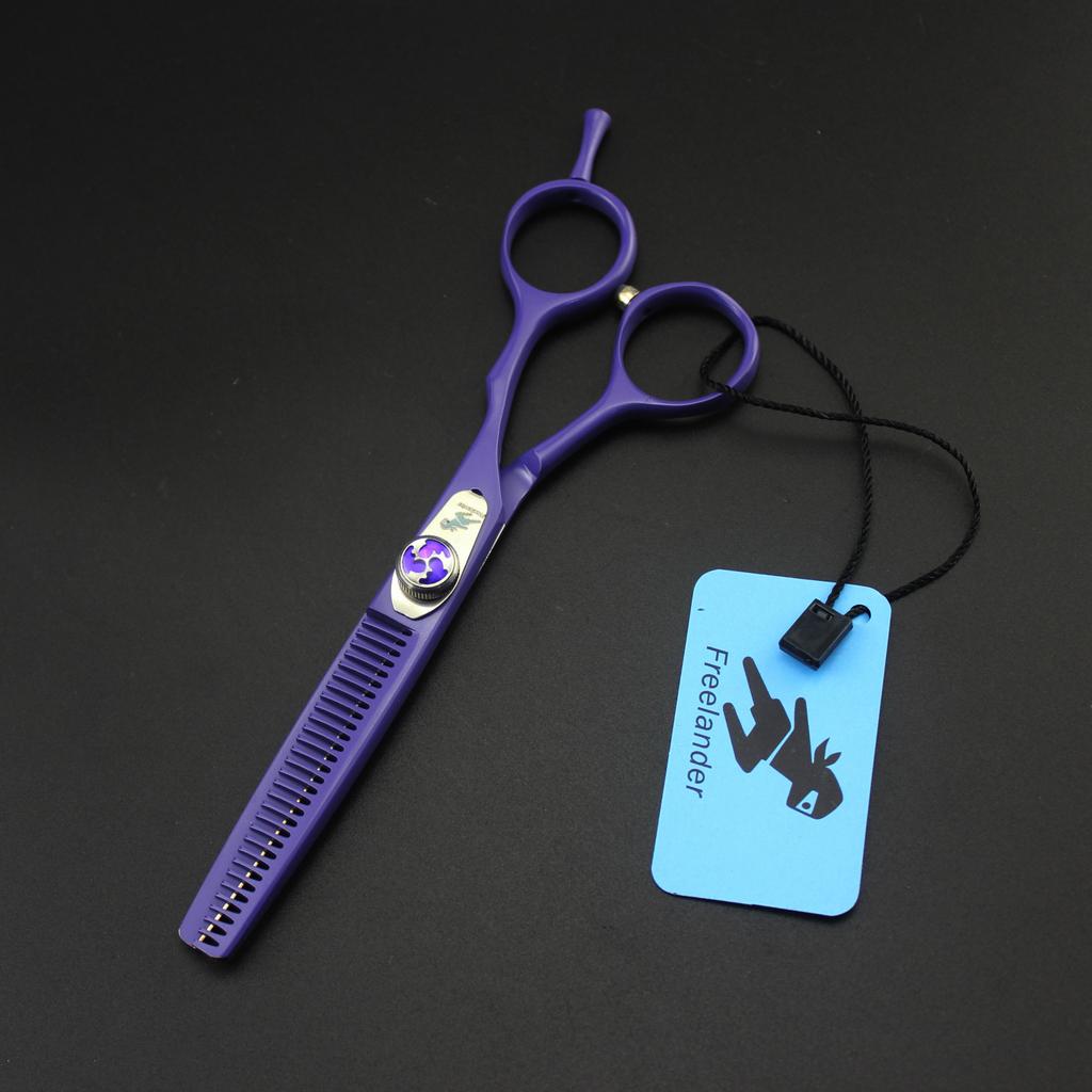 Freelander, Violet, Hair Scissors, Flat Scissors, Tooth Scissors, Thin Scissors 5.5 inches 6.0 inches