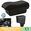 For Toyota Yaris Hybrid Armrest Box 2015-2023 Car Center Console Storage Box USB Charging Interior Retrofit Accessories Parts