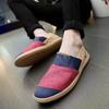 Men Summer Slip on Driving Shoes Flats Unisex Lazy Shoes Women Casual Canvas Shoes Large Size for Couple
