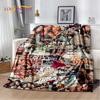 Friends TV Show D Printed Plush Throw Blanket Soft Flannel for Bedroom Living Room Sofa Picnic  Cozy Cover