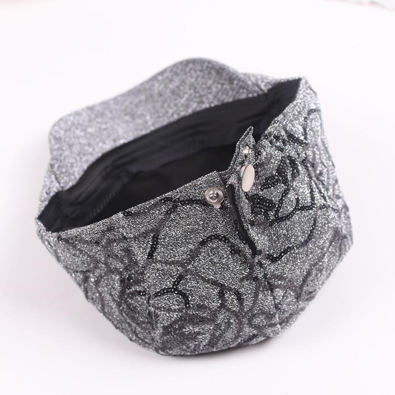 New Hat Ethnic Style Flower Fashion Beret Cap Men'S And Women'S Forward Hat