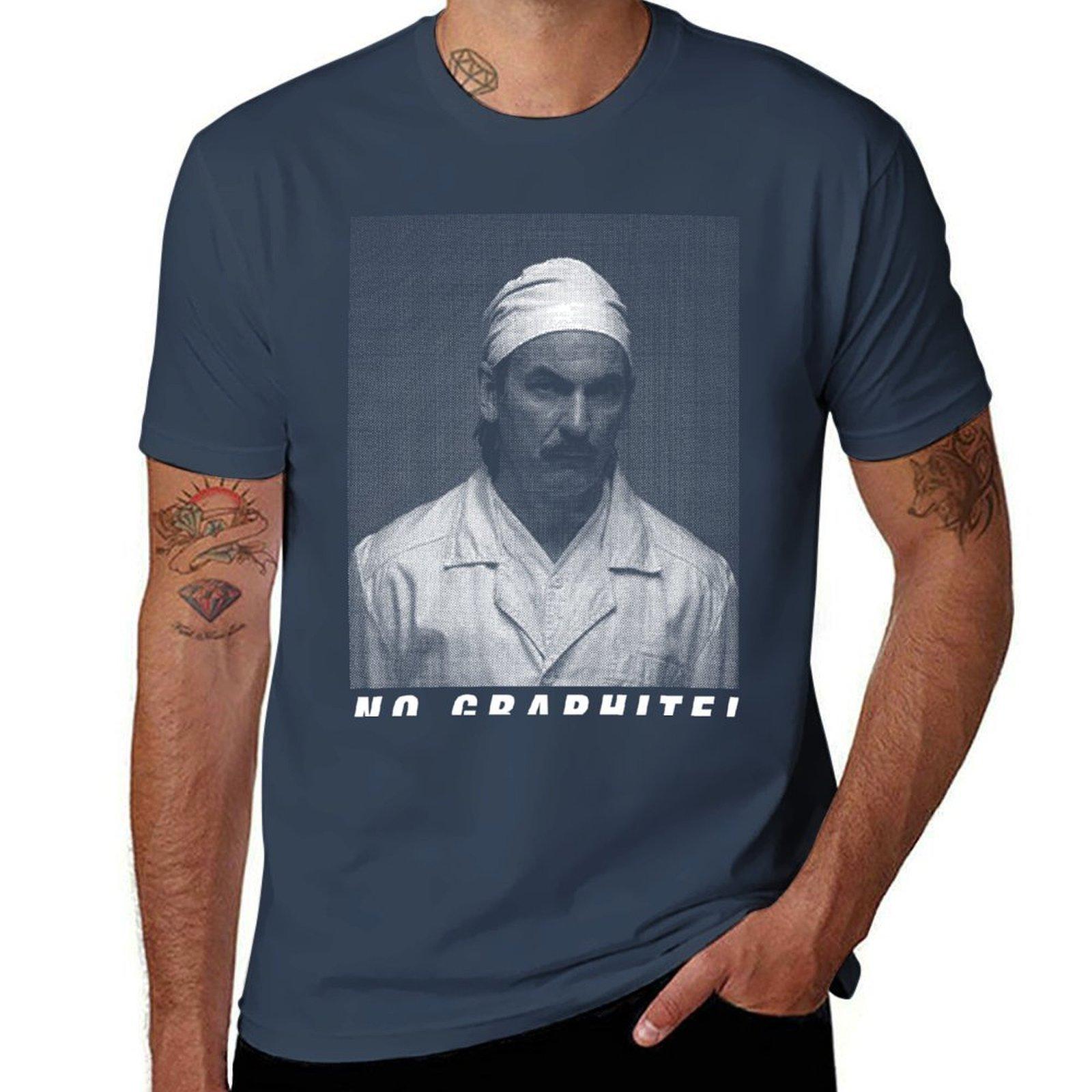 No Graphite TShirt Graphic Print Short Sleeve TShirt S