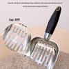 Stainless Steel Cat Litter Scoop - Fine Hole Tofu Litter Shovel, Large Size Cleaning Tool