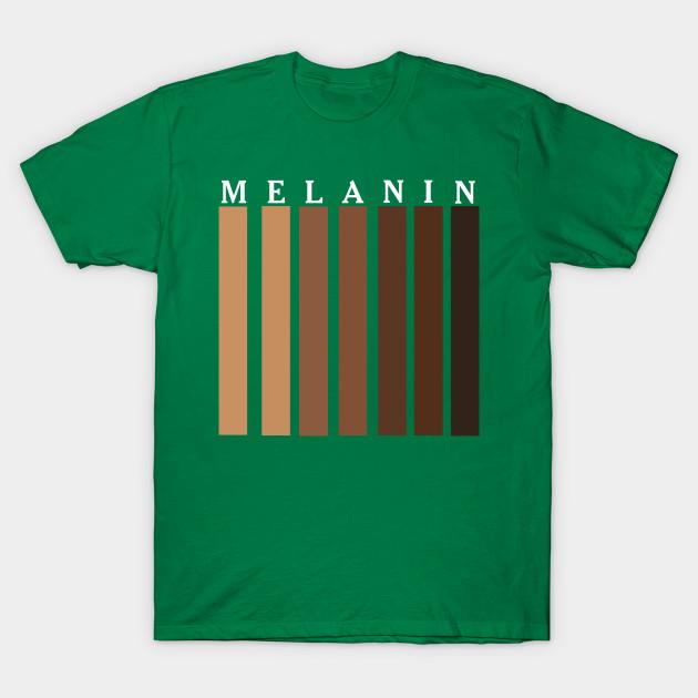 Unisex Fashion TShirt Melanin Print TShirt Plus Size S-5XL T-Shirt 100%Cotton Tops O Neck Short Sleeve Tees