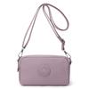 Portamonete in Nylon Leggero Grande Capacità Piccola Borsa Quadrata da Donna Borsa a Tracolla