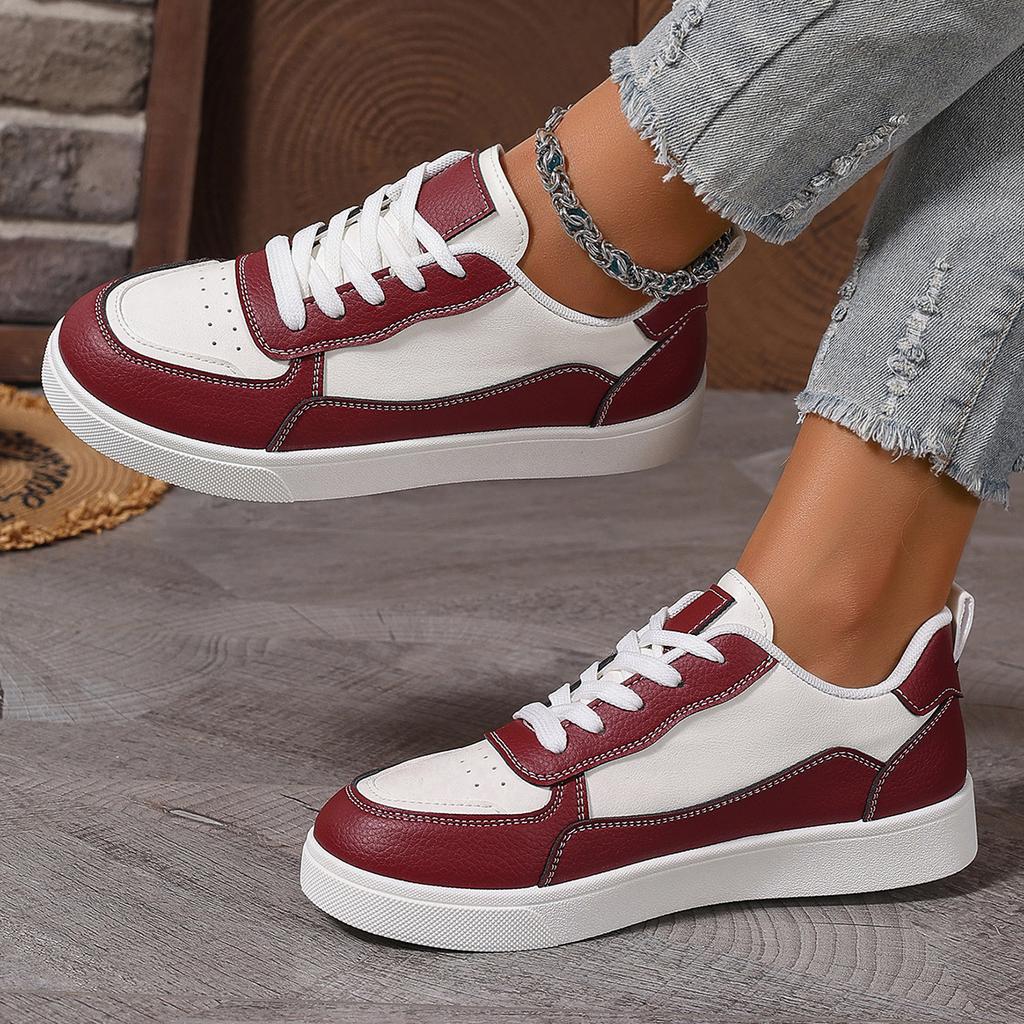 Fashion Women Casual Shoes Fashion Breathable Walking Flat Shoes Sneakers White Female Footwear Sports Running Outdoor Walking Shoe