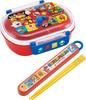 Skater Lunch Box for with a lid that allows for easy made in single dishwasher microwave Super Mario size for Children, 360ml, packing, Japan, layer,