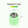 New 4PCS Luminous Car Tire Valve Cap Fluorescent Night Glowing Decor For Honda Civic