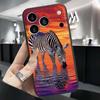 Cartoon Anime Animals Phone Case For Apple iPhone 17 16 16E 15 14 13 12 11 Pro Max Plus Black Soft Silicone