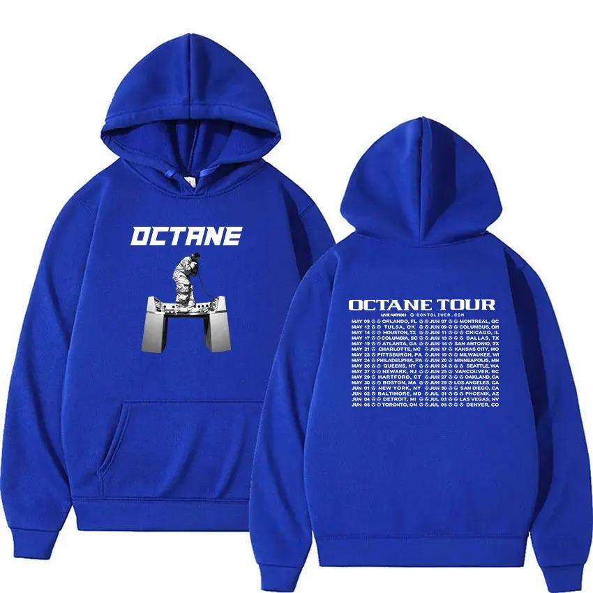Rapper Don Toliver Octane Tour 2026 Print Hoodie Herren Damen Kleidung Oversized Mode Sweatshirt Hip Hop Locker Punk Pullover Mit Kapuze
