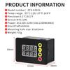 ZFX-G3051 10A Digital Temperature Controller LED Display Thermostat Heat Cooling Control Instrument AC110-220V With Probe line