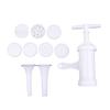 1set Stainless Steel Sausage Meat Stuffer Horizontal Sausage Maker Homemade Kitchen Meat Sausage Maker Tool Sausage Filler