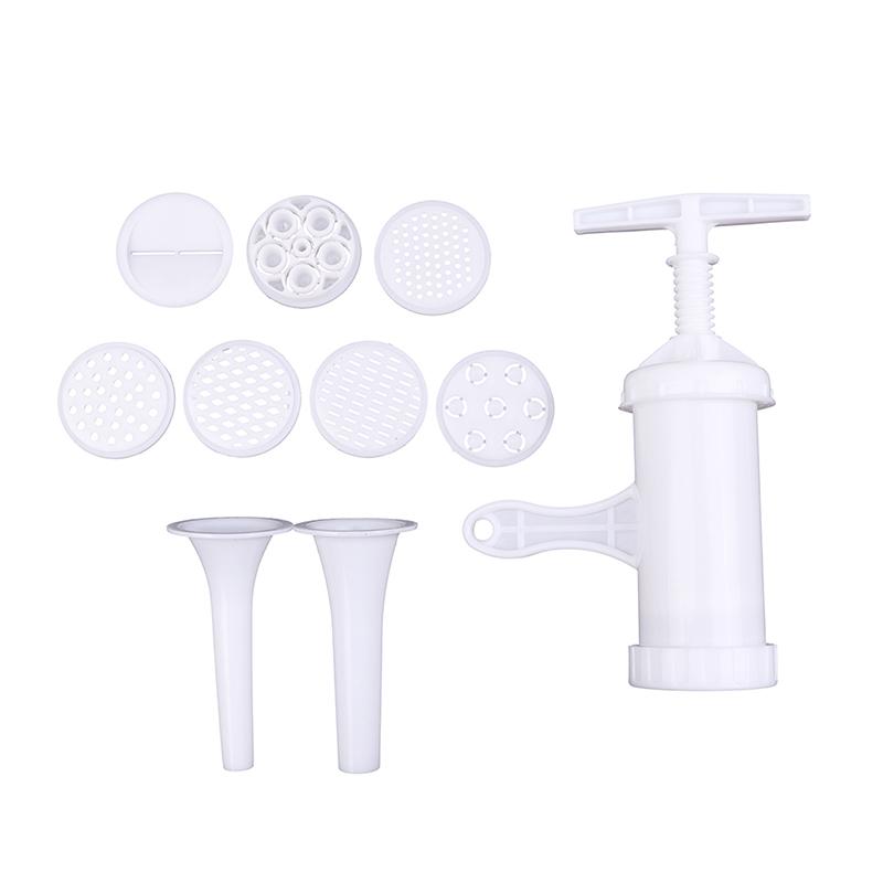 1set Stainless Steel Sausage Meat Stuffer Horizontal Sausage Maker Homemade Kitchen Meat Sausage Maker Tool Sausage Filler