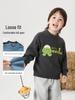 Right European Boys' Crew Neck Pullover Knitwear for Autumn/Winter 2025 - New Toddler and Children's Clothing Tops
