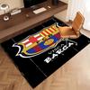1pc FC Barcelona Print Area Rug - Soft, Washable Non-Slip Indoor Mat, Living Room, Home Office Decorative Rug,Office Decorative